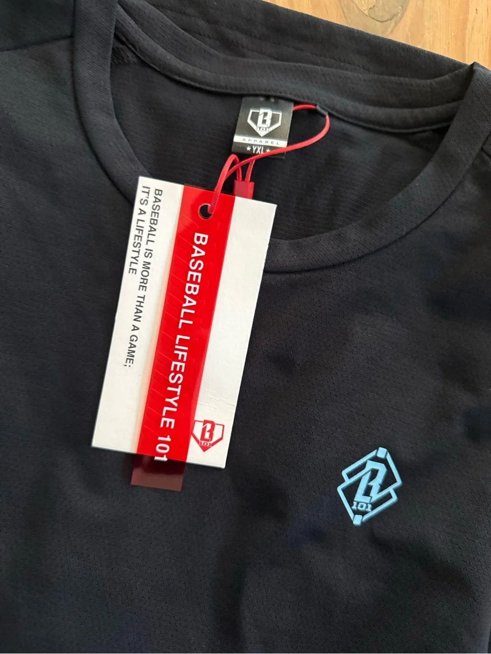 Baseball Lifestyle 101 Diamond Tech short sleeve tee.